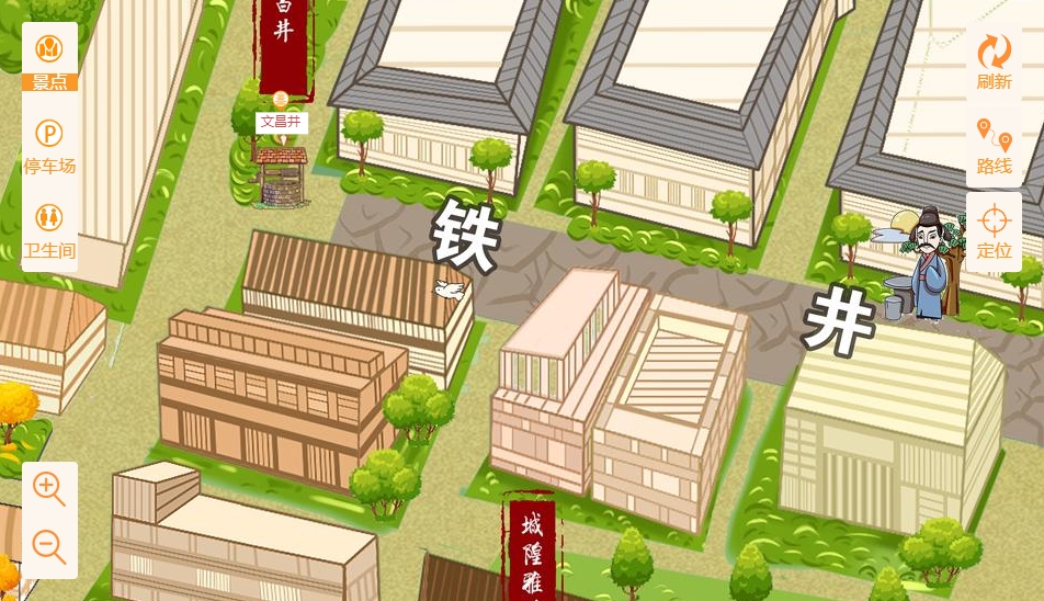 囊谦智慧景区：手绘地图与语音导览的完美融合